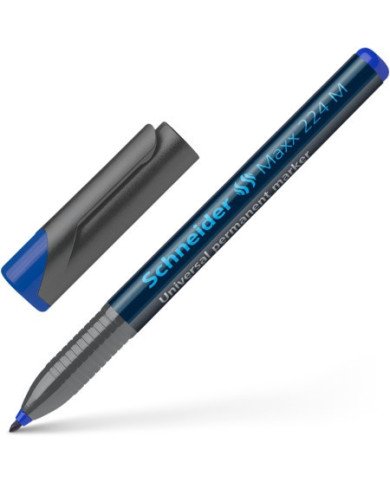 Le Libr'air - Marqueur OHP 224 Permanent Moyen Bleu 1.0mm - Schneider - Tunisie Le Libr'air - Marqueur OHP 224 Permanent Moyen Bleu 1.0mm - Schneider - Tunisie