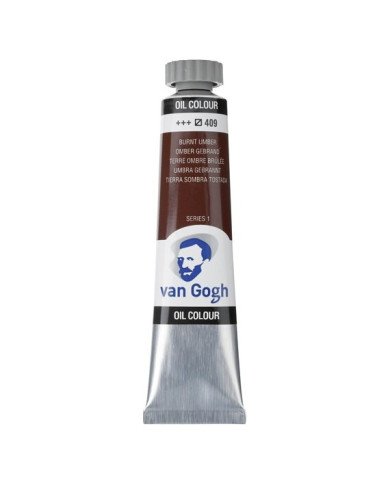 Le Libr'air - Peinture à l'huile Tube 20 ml Terre d'Ombre Brûlée 409 - Van Gogh - Tunisie Le Libr'air - Peinture à l'huile Tube 20 ml Terre d'Ombre Brûlée 409 - Van Gogh - Tunisie