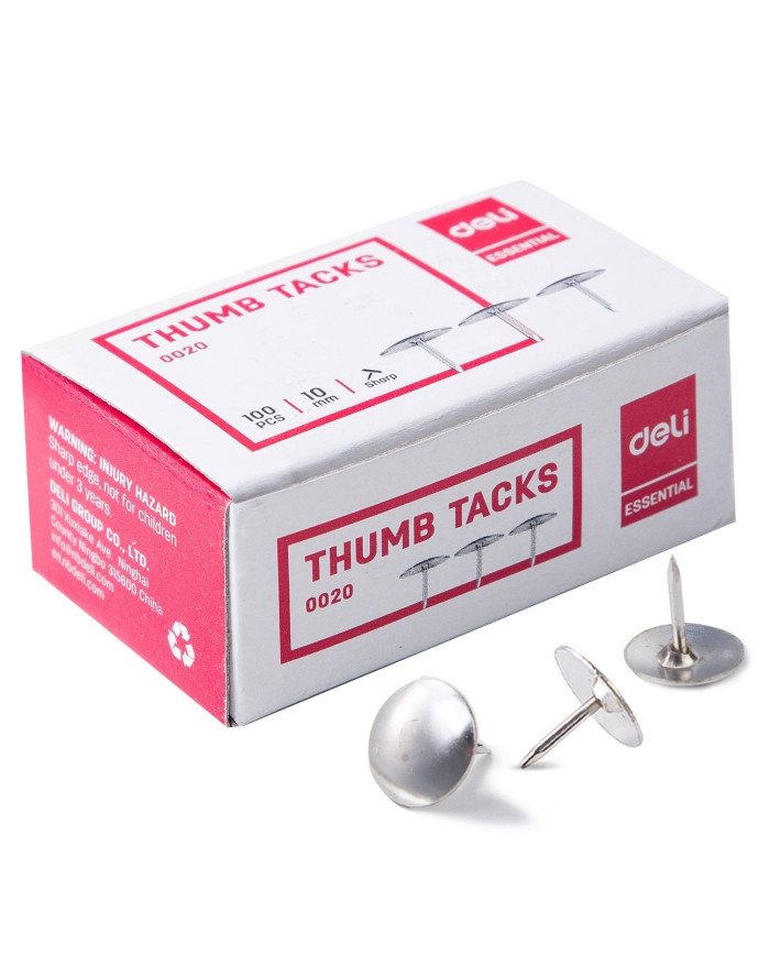 Le Libr'air - Paquet 100 Pièces Punaises - Deli - Tunisie