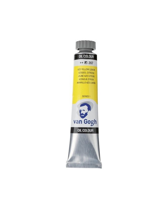 Le Libr'air - Peinture à l'huile Tube 20 ml Jaune Azo Citron 267 - Van Gogh - Tunisie
