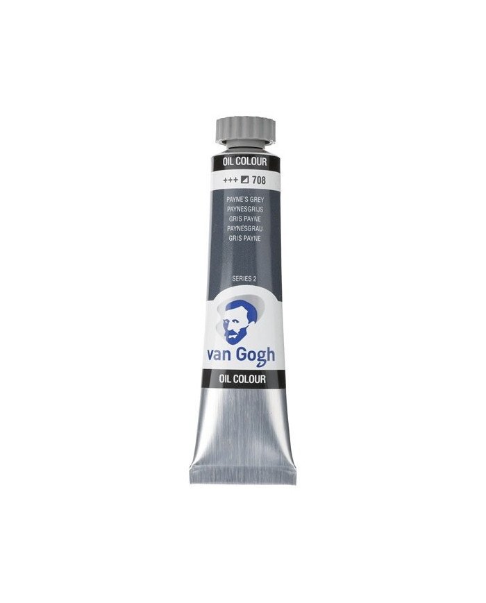 Le Libr'air - Peinture à l'huile Tube 20 ml Gris de Payne 708 - Van Gogh - Tunisie