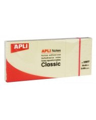 Le Libr'air - Lot De 3 Mini Blocs De 100 Notes Repositionnables Jaune 38x51mm - Apli - Tunisie Le Libr'air - Lot De 3 Mini Blocs De 100 Notes Repositionnables Jaune 38x51mm - Apli - Tunisie