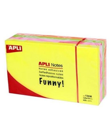 Le Libr'air - Bloc De 400 Notes Adhésives 75x125 Multicolores - Apli - Tunisie Le Libr'air - Bloc De 400 Notes Adhésives 75x125 Multicolores - Apli - Tunisie