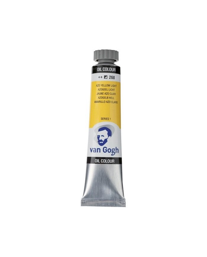 Le Libr'air - Peinture à l'huile Tube 20 ml Jaune Azo Clair 268 - Van Gogh - Tunisie
