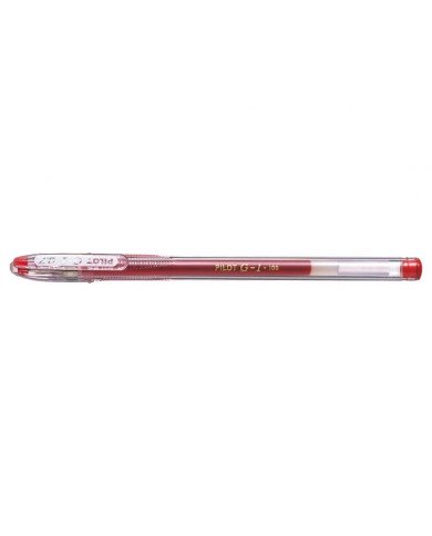 Le Libr'air - Stylo Gel Pilot G-1 - 0,7mm Rouge - Tunisie Le Libr'air - Stylo Gel Pilot G-1 - 0,7mm Rouge - Tunisie