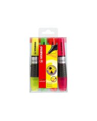 Le Libr'air - Stabilo Pochette De 4 Surligneurs Luminator Assortis - Tunisie Le Libr'air - Stabilo Pochette De 4 Surligneurs Luminator Assortis - Tunisie
