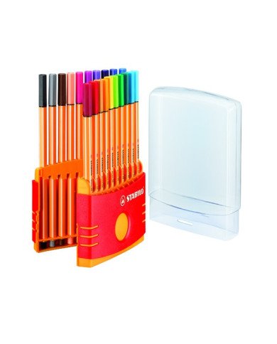Le Libr'air - Etui colorparade de 20 feutres Point 88 Stabilo - Tunisie Le Libr'air - Etui colorparade de 20 feutres Point 88 Stabilo - Tunisie