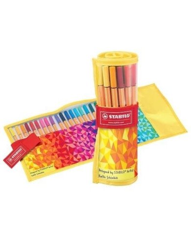 Le Libr'air - Rollerset Edition Fan 25 Feutres Point 88 Stabilo - Tunisie Le Libr'air - Rollerset Edition Fan 25 Feutres Point 88 Stabilo - Tunisie