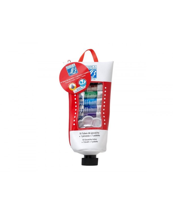 Le Libr'air - Lefranc & Bourgeois Peinture Pour Loisir Gouache 10ML -10 Pièces - Tunisie