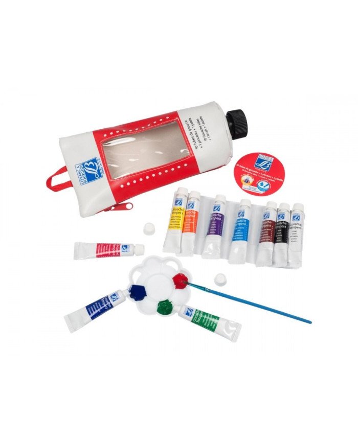 Le Libr'air - Lefranc & Bourgeois Peinture Pour Loisir Gouache 10ML -10 Pièces - Tunisie