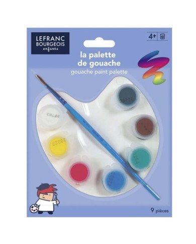 Le Libr'air - Palette Gouache Lefranc & Bourgeois 7*4ML - Tunisie