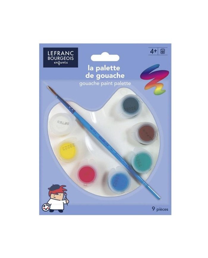 Le Libr'air - Palette Gouache Lefranc & Bourgeois 7*4ML - Tunisie