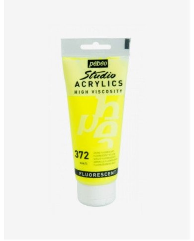 Le Libr'air - Peinture Acrylique Pébéo Studio - 100 ML - Jaune Fluorescent 372 - Tunisie Le Libr'air - Peinture Acrylique Pébéo Studio - 100 ML - Jaune Fluorescent 372 - Tunisie
