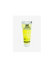 Le Libr'air - Peinture Acrylique Pébéo Studio - 100 ML - Jaune Fluorescent 372 - Tunisie