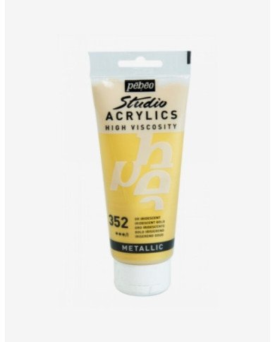 Le Libr'air - Peinture Acrylique Pébéo Studio - 100 ML - Or 352 - Tunisie
