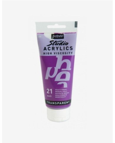 Le Libr'air - Peinture Acrylique Pébéo Studio - 100 ML - Violet D'Orient 21 - Tunisie