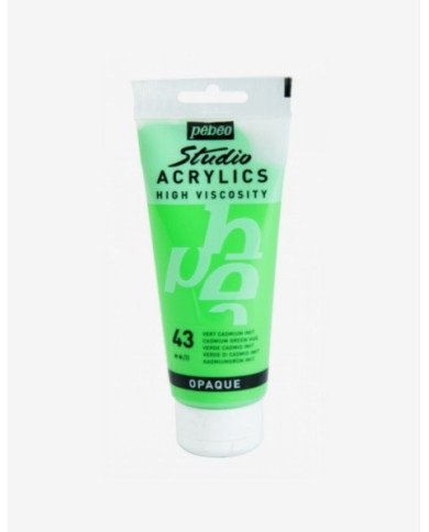 Le Libr'air - Peinture Acrylique Pébéo Studio - 100 ML - Vert Cadmium 43 - Tunisie Le Libr'air - Peinture Acrylique Pébéo Studio - 100 ML - Vert Cadmium 43 - Tunisie