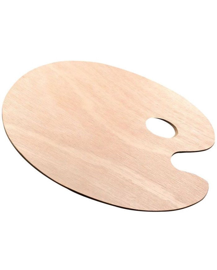 Le Libr'air - Palette En Bois Ovale 30*40 - Pintura - Tunisie