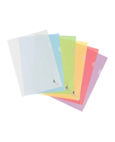 Le Libr'air - Pochettes Coin Couleur Rouge En Polypropylène Translucide 150 Microns - Tunisie Le Libr'air - Pochettes Coin Couleur Rouge En Polypropylène Translucide 150 Microns - Tunisie