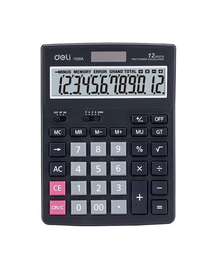 Le Libr'air - Calculatrice de bureau Deli E1520A 12 Digits - Tunisie