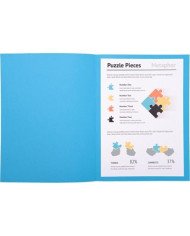 Le Libr'air - Paquet 100 Chemises Super 160G, 24X32CM, Bleu Vif - Exacompta - Tunisie