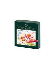 Le Libr'air - Boite De Feutres de 24 Pitt Artist Pen - Faber castell - Tunisie
