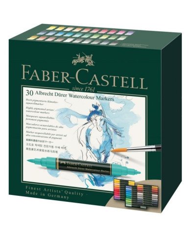Le Libr'air - Boite de 30 Marqueurs Albrecht Durer - Faber Castell - Tunisie Le Libr'air - Boite de 30 Marqueurs Albrecht Durer - Faber Castell - Tunisie