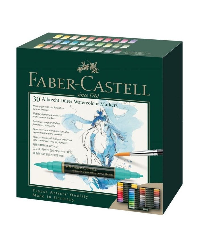 Le Libr'air - Boite de 30 Marqueurs Albrecht Durer - Faber Castell - Tunisie