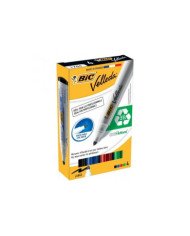 Le Libr'air - Pochette De 4 Marqueurs Effaçables Bic Pointe Ogive VELLEDA 1704 - Tunisie