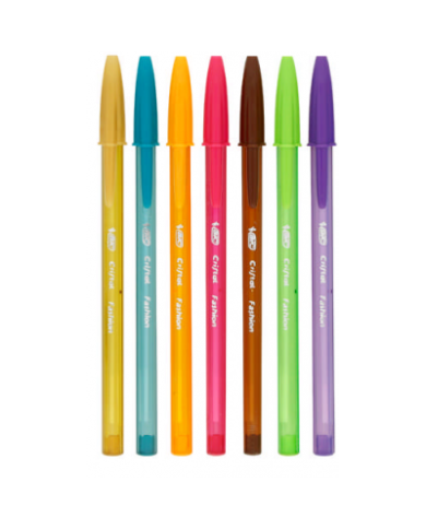 Le Libr'air - Stylo Cristal Fashion BIC - Tunisie Le Libr'air - Stylo Cristal Fashion BIC - Tunisie