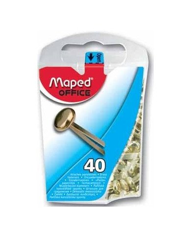 Le Libr'air - Boite 40 Attaches Parisiennes 17MM Maped - Tunisie Le Libr'air - Boite 40 Attaches Parisiennes 17MM Maped - Tunisie