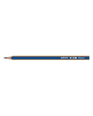 Le Libr'air - Crayon Graphite HB Black'peps Navy MAPED - Tunisie Le Libr'air - Crayon Graphite HB Black'peps Navy MAPED - Tunisie