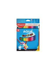 Le Libr'air - Boite De 18 Crayons De Couleur Aqurellables Color'peps MAPED - Tunisie