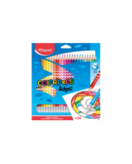 Le Libr'air - Boite De 24 Crayons De Couleur Effaçables Color'Peps MAPED - Tunisie