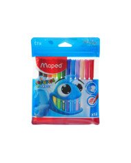 Le Libr'air - Pochette De 12 Feutres  Color'peps Océan MAPED - Tunisie