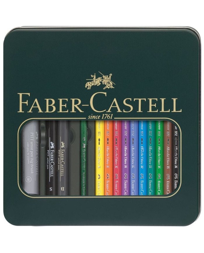 Le Libr'air - Boîte métal Mixed Media Albrecht Dürer - Faber Castell - Tunisie Le Libr'air - Boîte métal Mixed Media Albrecht Dürer - Faber Castell - Tunisie