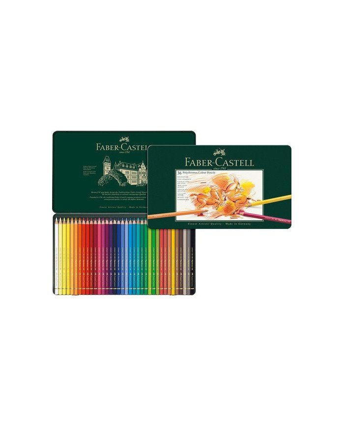 Le Libr'air - Boite Métal 36 Crayons Polychromos - Faber Castell - Tunisie