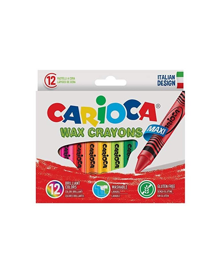 Le Libr'air - Crayons De Cire Maxi De 12 CARIOCA - Tunisie