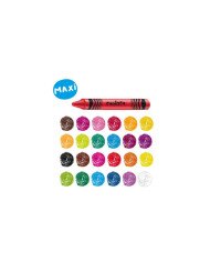 Le Libr'air - Crayons De Cire Maxi De 12 CARIOCA - Tunisie