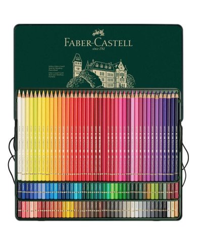 Le Libr'air - Boîte métal 120 Crayons Polychromos - Faber Castell - Tunisie Le Libr'air - Boîte métal 120 Crayons Polychromos - Faber Castell - Tunisie