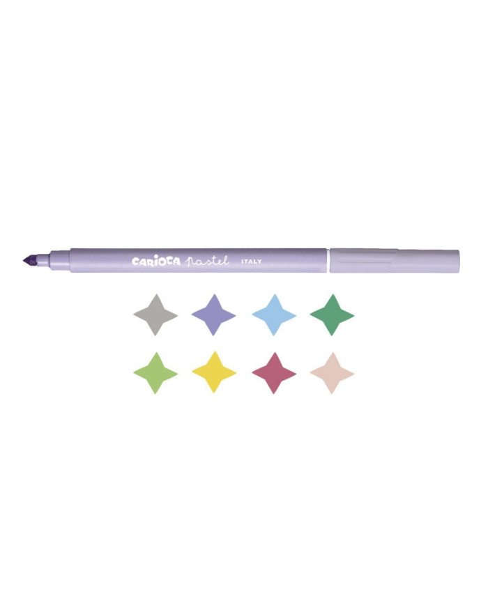 Le Libr'air - Pochette De 8 Feutres Pastel CARIOCA - Tunisie