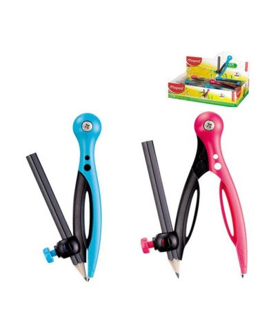 Le Libr'air - Compas A Bague Plastique Vivo MAPED - Tunisie Le Libr'air - Compas A Bague Plastique Vivo MAPED - Tunisie