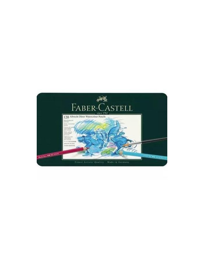 Le Libr'air - Boite Métal de 120 Crayons Aquarellables  ALBRECHT DÜRER - Faber Castell - Tunisie