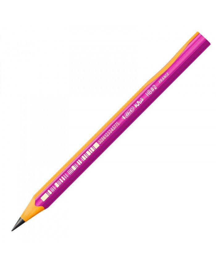 Le Libr'air - Crayon A Papier D'Apprentissage - Bic Kids - HB - Rose - Tunisie