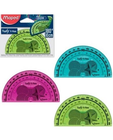 Le Libr'air - Rapporteur MAPED Twist'n Flex 180°-10CM - Tunisie Le Libr'air - Rapporteur MAPED Twist'n Flex 180°-10CM - Tunisie