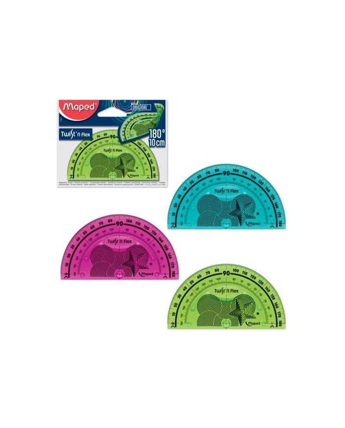 Le Libr'air - Rapporteur MAPED Twist'n Flex 180°-10CM - Tunisie
