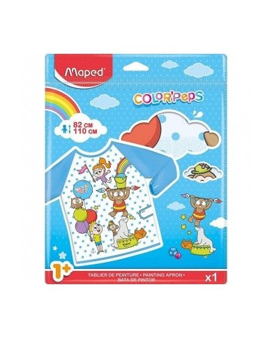 Le Libr'air - Tablier De Peinture Color'Peps - 18 Mois - 5Ans MAPED - Tunisie Le Libr'air - Tablier De Peinture Color'Peps - 18 Mois - 5Ans MAPED - Tunisie