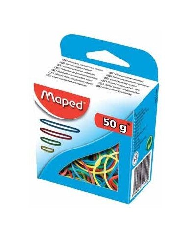Le Libr'air - Boite De 50g Bracelets Caoutchouc Assortis tailles et couleurs MAPED - Tunisie Le Libr'air - Boite De 50g Bracelets Caoutchouc Assortis tailles et couleurs MAPED - Tunisie