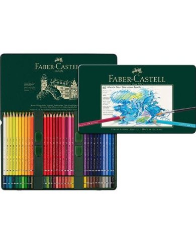 Le Libr'air - Boite Métal 60 Crayons de couleur Aquarellables Faber-Castell - Tunisie Le Libr'air - Boite Métal 60 Crayons de couleur Aquarellables Faber-Castell - Tunisie