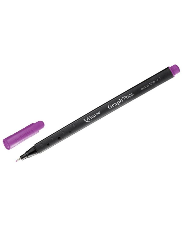 Le Libr'air - Fineliner 0.4MM MAPED Graph' Peps Violet - Tunisie